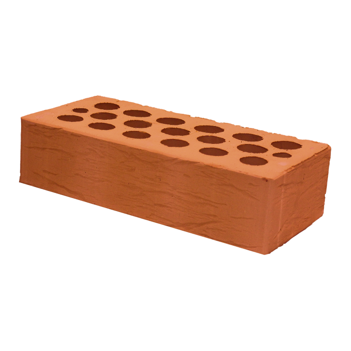 Ключищинский кирпич лицевой 1НФ персик византия