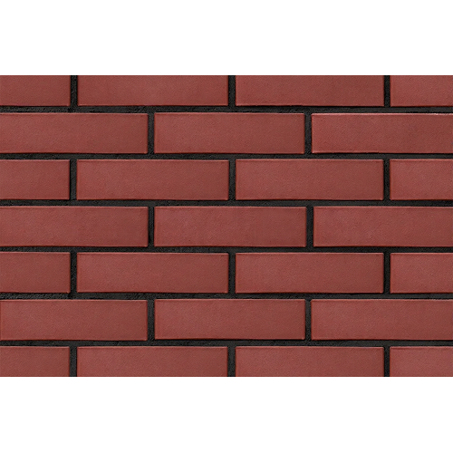 Кирпич Braer лицевой керамический 0,7НФ бордо гладкий